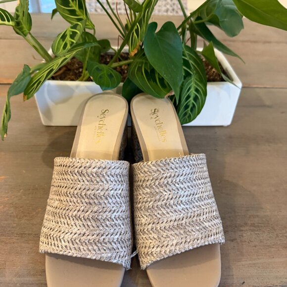 Sychellis Adapt Raffia Sandal 6 - Picture 2 of 4